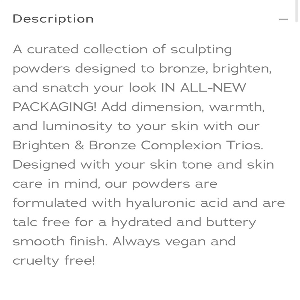 ✨ Alamar Cosmetics Hydrating Complexion Trio / Medium-Tan - Picture 11 of 11